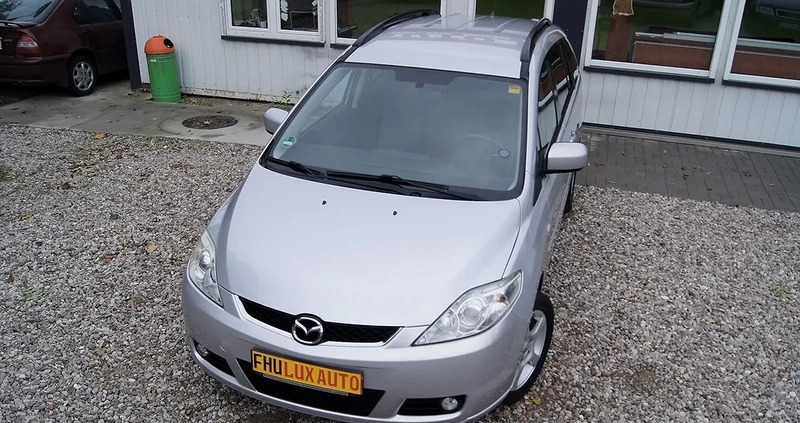 Mazda 5 cena 12500 przebieg: 159000, rok produkcji 2006 z Szczecin małe 742